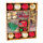 Baumschmucksortiment 60 Stk., aus Kunststoff, sortiert,mit Ornamente, Autos, Rentier, Tannenbaum     Groesse: Ø 3-14cm    Farbe: rot/gold/grün