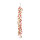 Beerengirlande aus Styropor/Kunststoff, biegsam     Groesse: 160cm    Farbe: orange/gelb