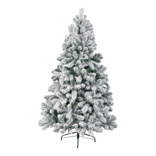 Noble fir 343 tips - Material: out of plastic - Color: green/white - Size: 150cm X Ø 90cm