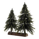 Noble fir 2 pcs. - Material: out of plastic/wooden -...