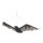 Fledermaus aus Kunststoff/Stoff     Groesse: 52x22x5cm    Farbe: schwarz