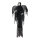Scary figure  - Material: out of fabric/plastic - Color: black - Size: 160x70cm
