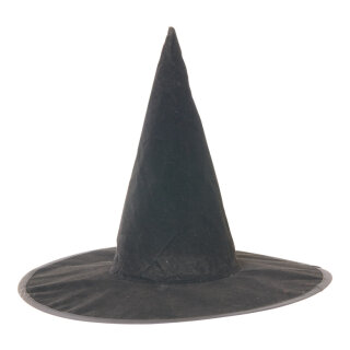 Witchs hat  - Material: out of velvet - Color: black - Size: 44x44x36cm