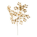 Ilex leaf twig  - Material: out of plastic - Color: gold...