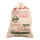 Jute-Geschenksack North Pole Express, bedruckt     Groesse: 80x50cm    Farbe: naturfarben
