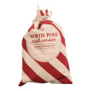 Jute-Geschenksack North Pole Mail Service, bedruckt, mit...