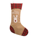 Jute Christmas sock  - Material:  - Color:...