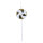 Lolipop  - Material: out of plastic - Color: gold/white - Size: 60cm X Ø20cm