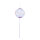 Lolipop  - Material: out of plastic - Color: matt pink/white - Size: 60cm X Ø20cm