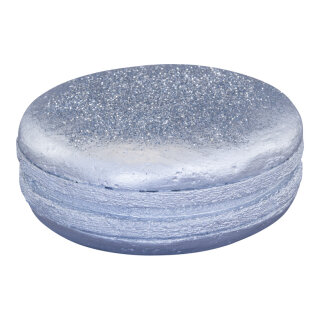 Macaron  - Material: out of styrofoam - Color: silver - Size: 20x9cm