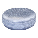 Macaron aus Styropor     Groesse: 20x9cm    Farbe: silber