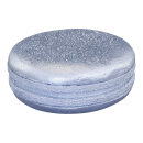 Macaron aus Styropor     Groesse:20x9cm    Farbe:silber