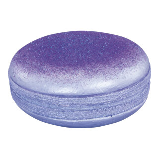 Macaron aus Styropor     Groesse: 20x9cm    Farbe: lila