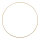 Metal ring for placing shop window decoration     Size: Ø 60cm, thickness: 5mm    Color: gold