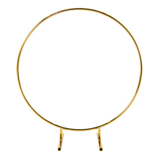 Metal ring  - Material:  - Color: gold - Size: Ø 50cm X Höhe 545cm Dicke: 8mm