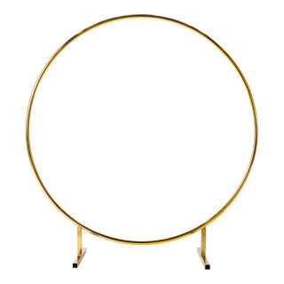 Metal ring  - Material:  - Color: gold - Size: Ø 100cm X Höhe 107cm Dicke: 2cm
