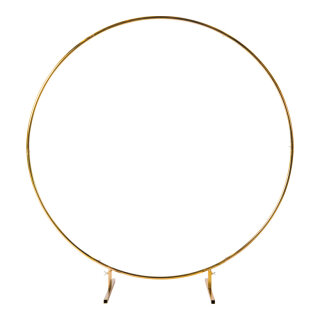 Metal ring  - Material:  - Color: gold - Size: Ø 150cm X Höhe 165cm Dicke: 2cm
