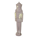 Nussknacker aus Polyresin, mit Licht     Groesse: 46cm...