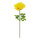 Rose Kunstseide     Groesse: Ø 37cm, 110cm - Farbe: gelb