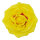 Rose head  - Material: artificial silk - Color: yellow - Size: Ø 37cm