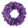 Butterfly wreath  - Material: pvc styrofoam wreath - Color: violet - Size: Ø 50cm