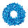 Butterfly wreath  - Material: pvc styrofoam wreath - Color: blue - Size: Ø 50cm