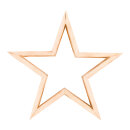 Stern aus Holz selbststehend     Groesse:30x30x8cm...