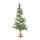 Tannenbaum      Groesse:440 Tips, aus Kunststoff, Holzfuß, Spritzguss Tips, 150cm    Farbe:grün/braun
