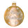 Christmas ball  - Material: out of metal - Color: gold/white - Size: 70cm