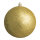 Weihnachtskugel, gold beglittert, 6 St./Karton, Größe: Ø 8cm Farbe: