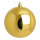 Weihnachtskugel, gold glänzend,  Größe: Ø 20cm Farbe: