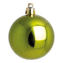 Christmas ball light green shiny 12 pcs./carton -...