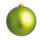 Christmas ball lime matt 6 pcs./carton - Material:  - Color:  - Size: Ø 8cm