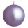 Weihnachtskugel, lavendel matt, 12 St./Karton, Größe: Ø 6cm Farbe: