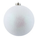 Weihnachtskugel, perlmutt beglittert,  Größe:...