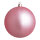 Weihnachtskugel, pink matt, 12 St./Karton, Größe: Ø 6cm Farbe: