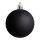 Christmas ball black matt 12 pcs./carton - Material:  - Color:  - Size: Ø 6cm