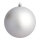 Christmas ball silver matt 12 pcs./carton - Material:  - Color:  - Size: Ø 6cm