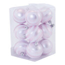 Christmas balls 12 pcs. - Material: out of plastic -...