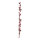Grape leaf garland out of plastic     Size: 180cm    Color: autumn/red