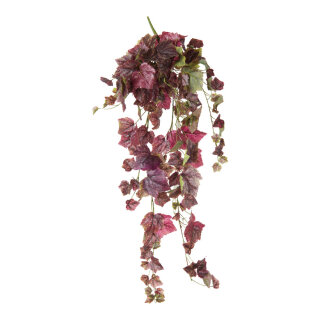 Grape leaf bush out of plastic     Size: 100cm    Color: autumn/red