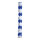 Cross garland  - Material: out of paper - Color: white/blue - Size: 400cm X Ø 16cm