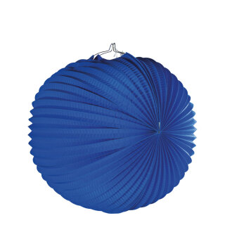 Lantern  - Material: out of paper - Color: blue - Size: Ø 31cm