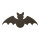 Bat  - Material: out of paper - Color: black - Size: 30x14cm