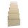 Geschenk-Kartonagensatz 5 Stk./Satz, rechteckig, 47,5x33,5x23,5 & 42,5x30,5x20,5 & Abmessung: 37,5x27,5x17,5 & 32,5x24,5x14,5 &, 27,5x21,5x11,5cm Farbe: hellbraun #