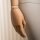 Ersatzhände (Paar) für "flex arm unisex’ aus Holz