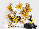 Folienballon 3D-Stern, 70cm, gold