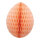 Honeycomb egg out of paper, with hanger, foldable, self-adhesive     Size: Ø 20cm    Color: rose