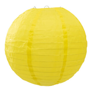 Lantern out of nylon, for indoor & outdoor     Size: Ø 30cm    Color: yellow