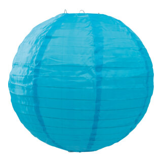 Lampion aus Nylon, für Innen- & Außenbereich     Groesse: Ø 30cm    Farbe: blau